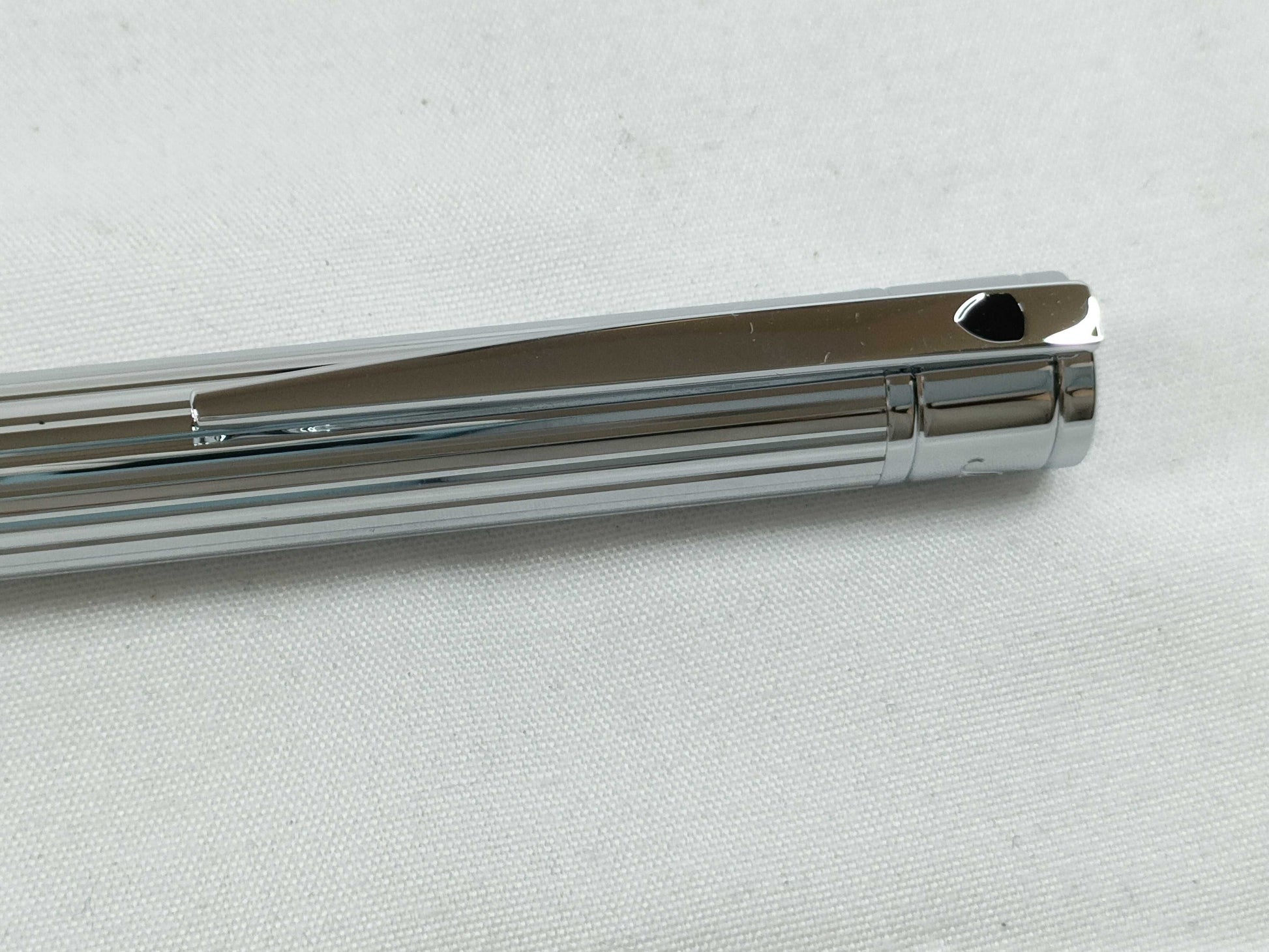 S.T. Dupont Twist Ballpoint Pen, Silver