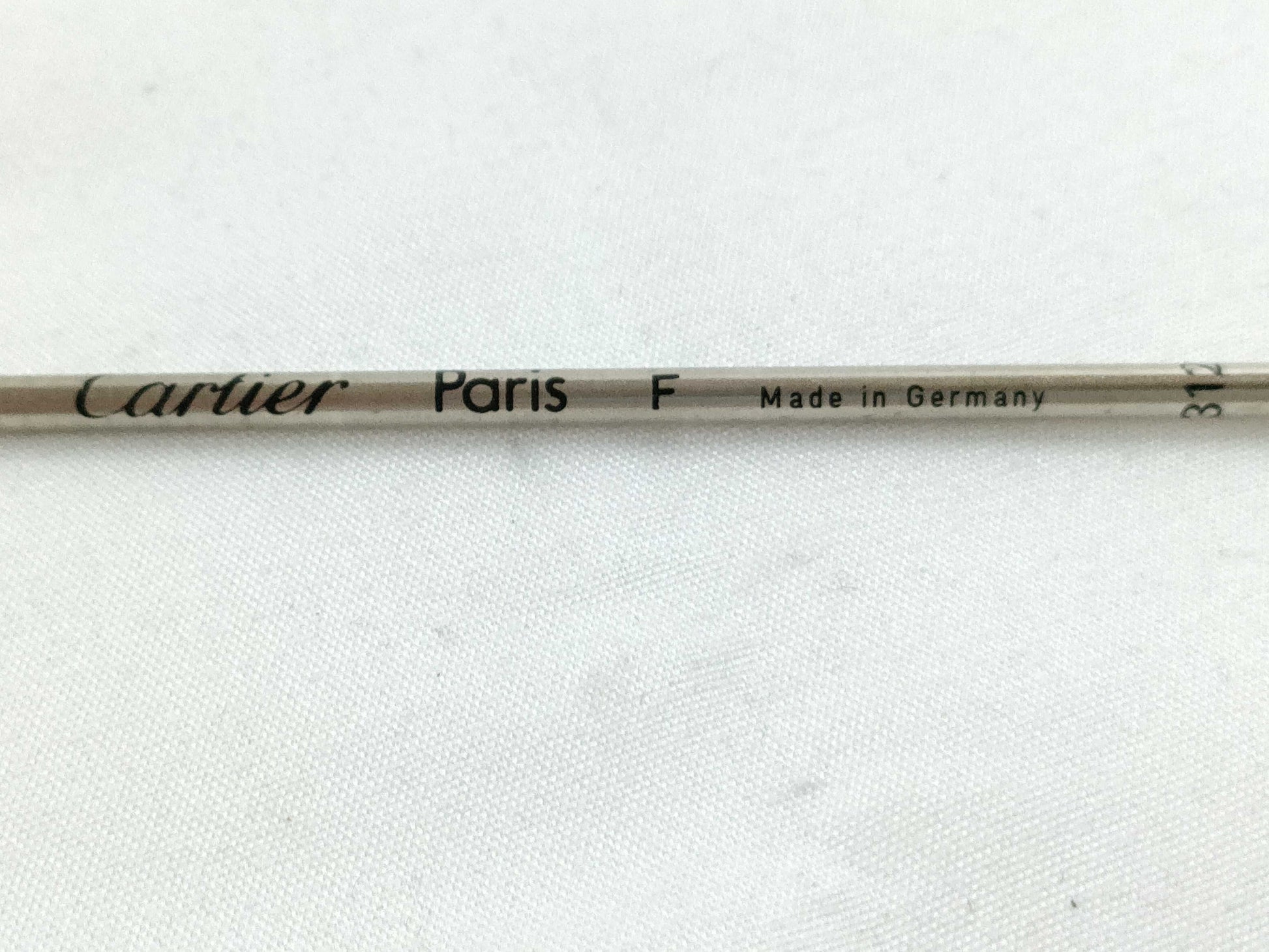 Cartier Trinity Twist Ballpoint Pen, Black x Gold, Pen/Fountain Pen