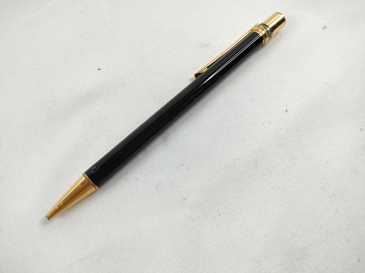 Cartier Trinity Twist Ballpoint Pen, Black x Gold, Pen/Fountain Pen