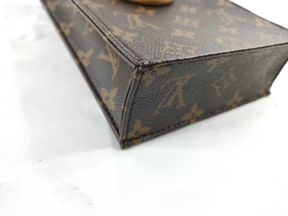 LOUIS VUITTON Monogram LV Petite Sac Plat M81295 RFID Enabled Handbag