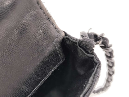 CHANEL New Travel Line East West Chain Shoulder Bag in So Black Nylon with Dust Bag and Seal