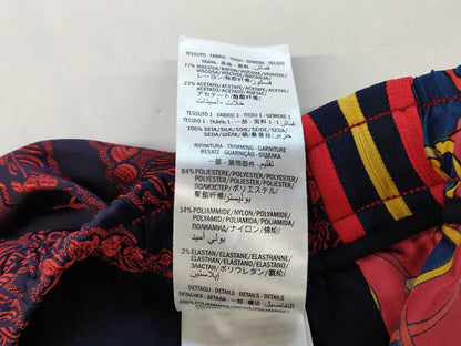 GUCCI GG pattern interlocking silk pants