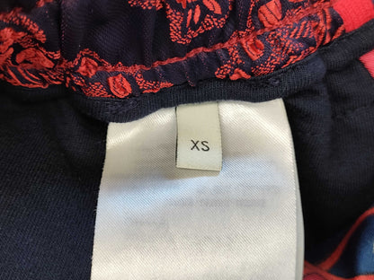 GUCCI GG pattern interlocking silk pants