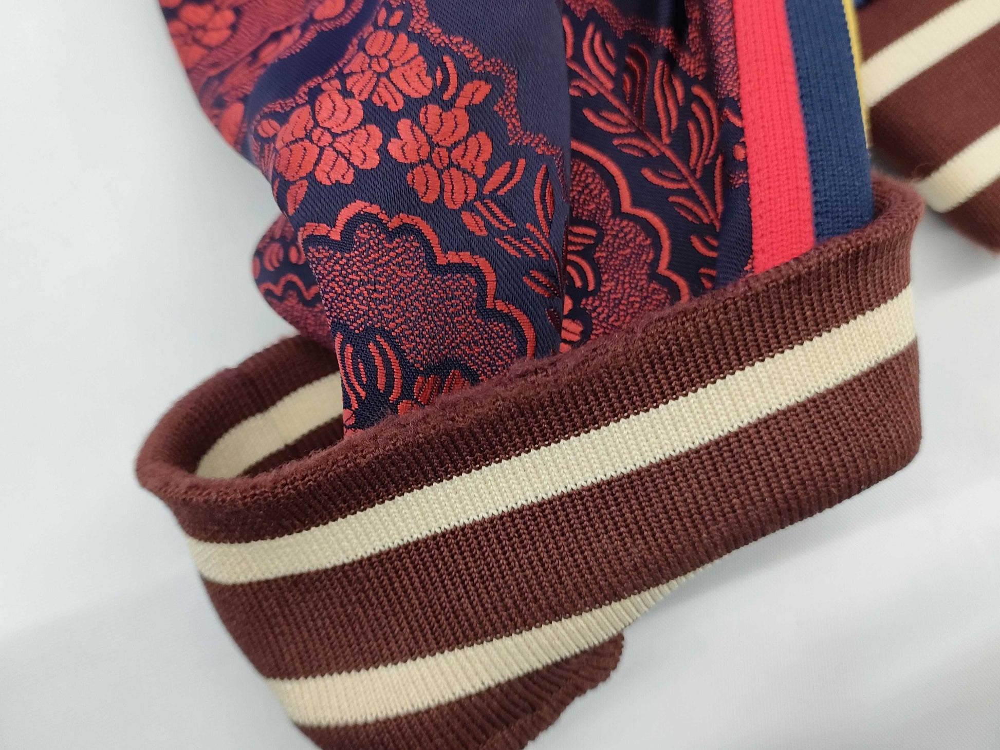 GUCCI GG pattern interlocking silk pants