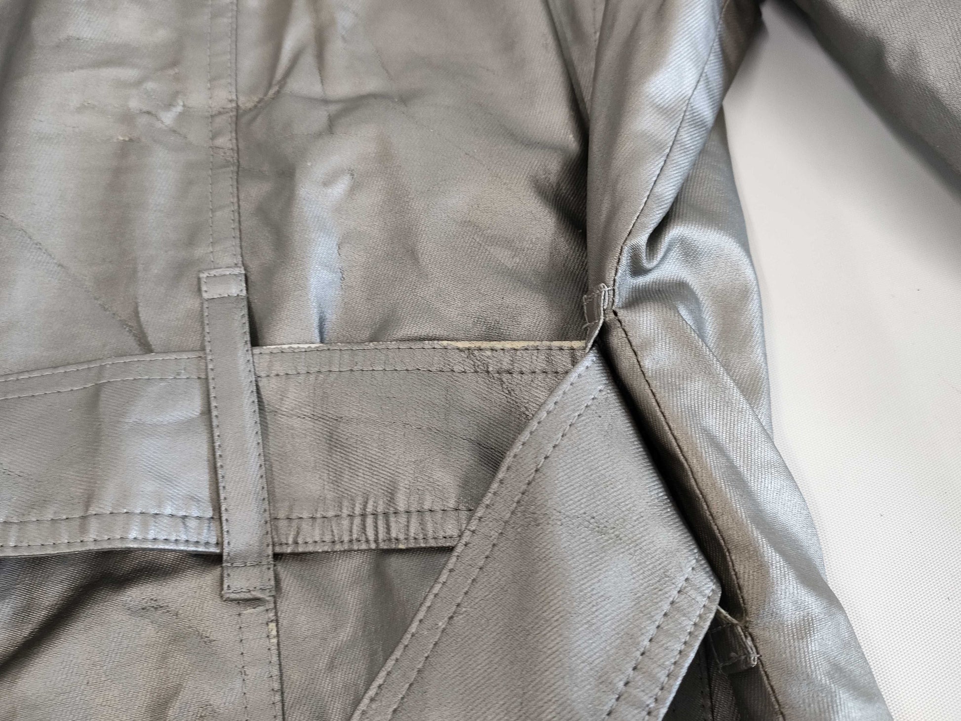BURBERRY BURBERRYLONDON Trench Coat Silver Size 40 Coat