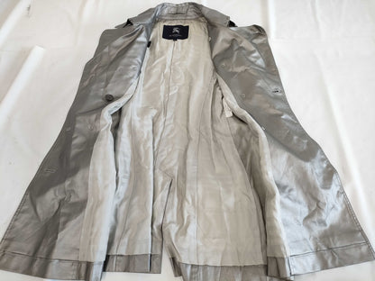 BURBERRY BURBERRYLONDON Trench Coat Silver Size 40 Coat