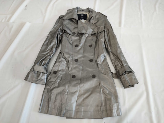 BURBERRY BURBERRYLONDON Trench Coat Silver Size 40 Coat