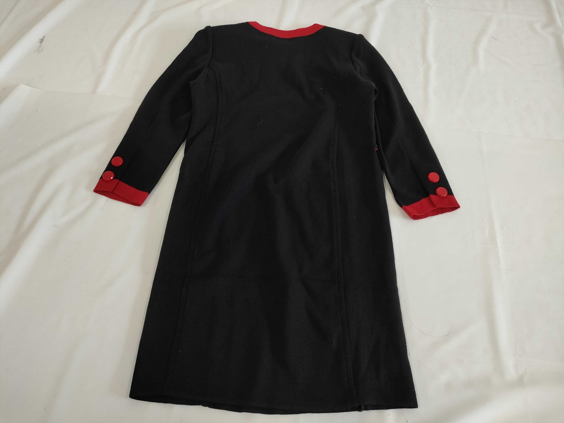 SAINT LAURENT Knit Dress, Black, Size M