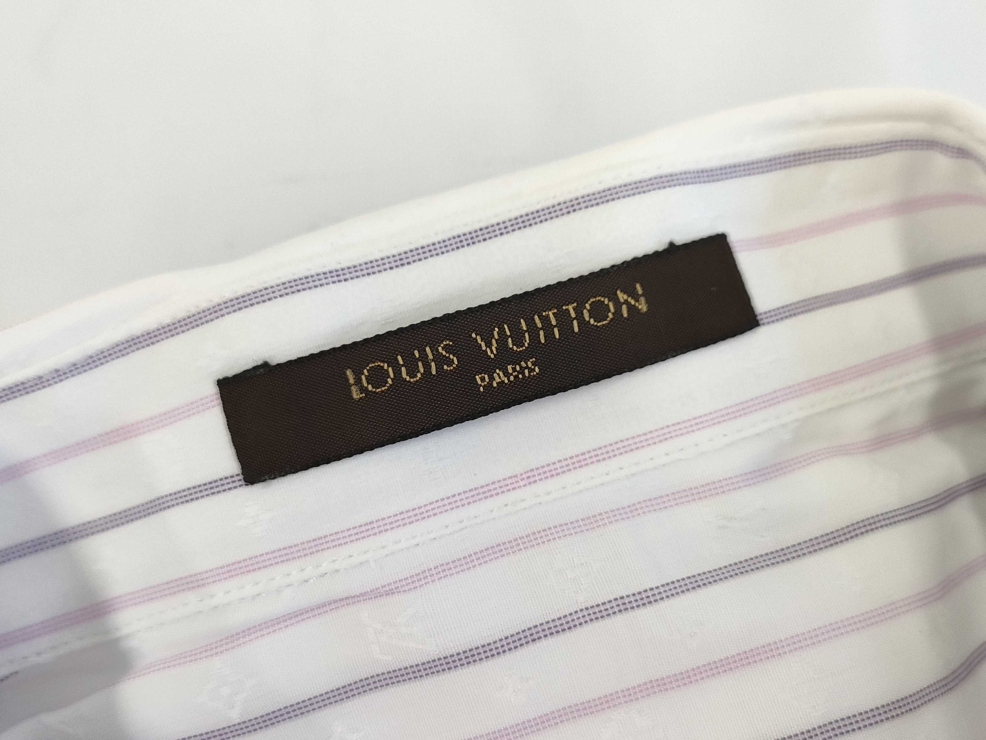 LOUIS VUITTON Monogram Shirt Men's