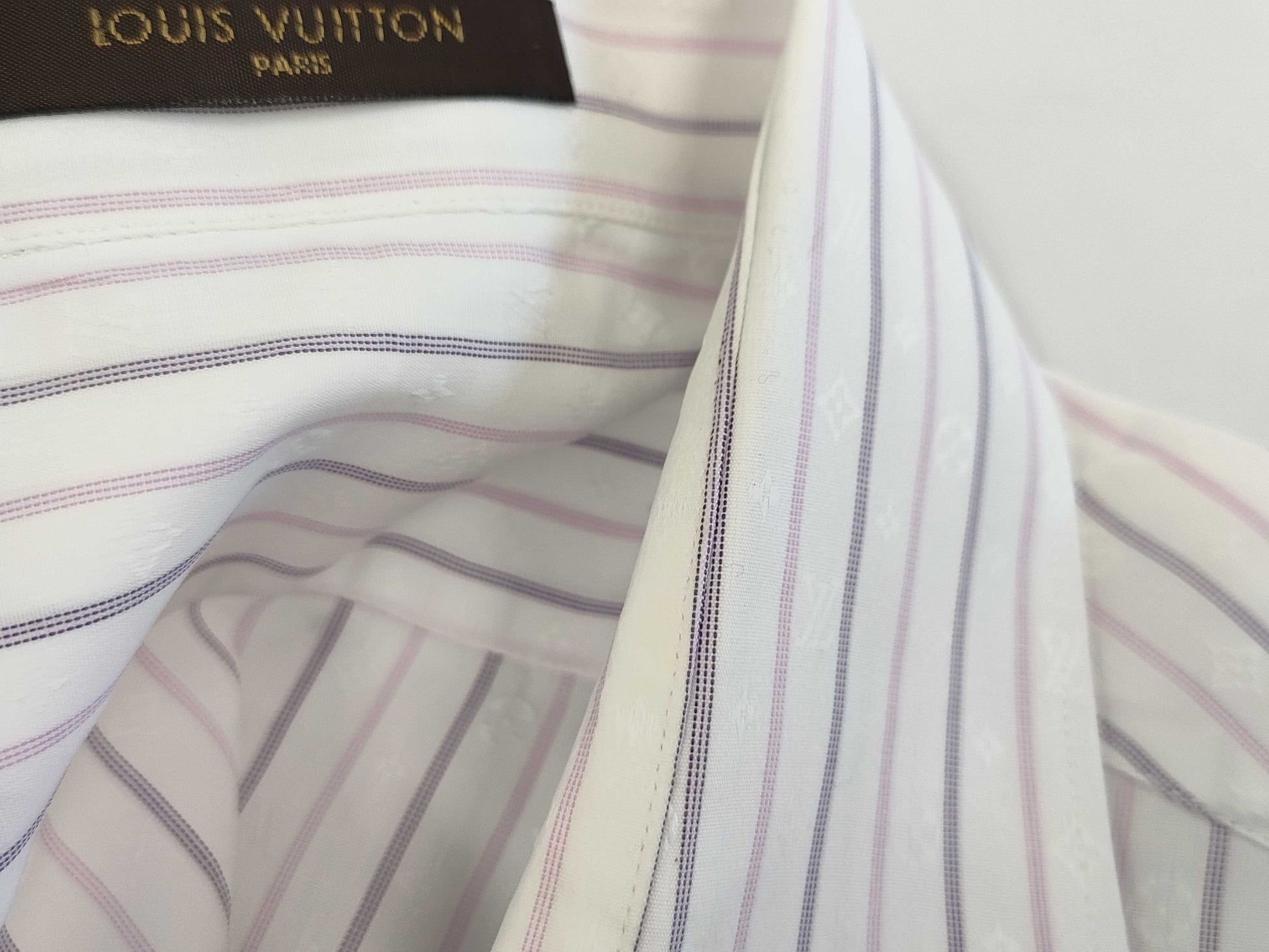 LOUIS VUITTON Monogram Shirt Men's