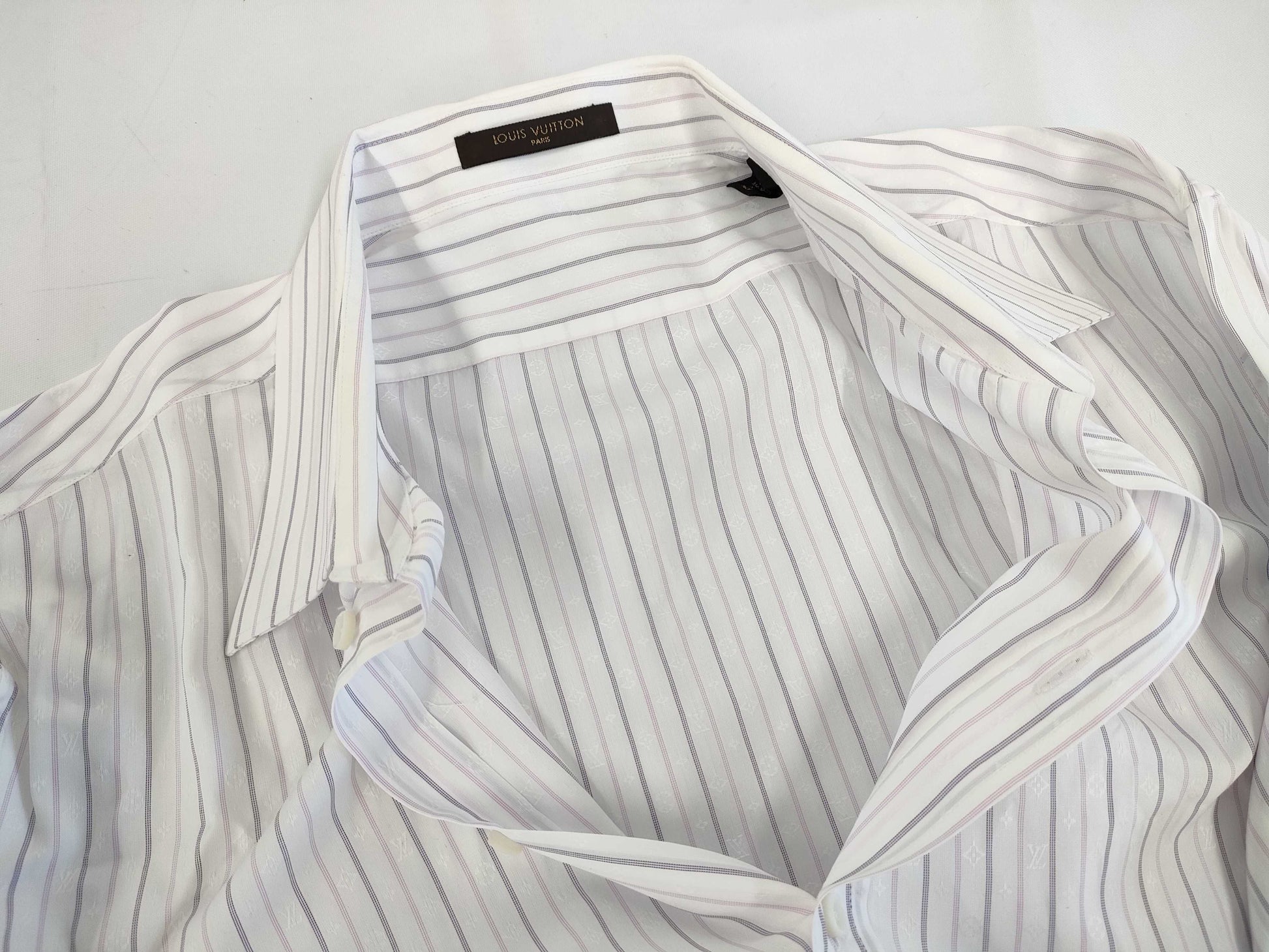 LOUIS VUITTON Monogram Shirt Men's