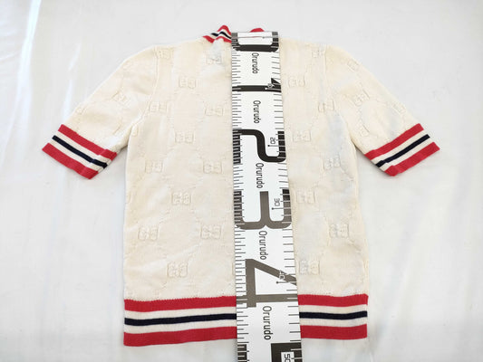 GUCCI GG Short Sleeve Knit Other Apparel Tops