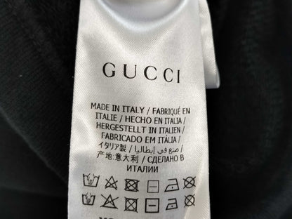 GUCCI Hoodie Dress, Black, Long, Size XS, Tops