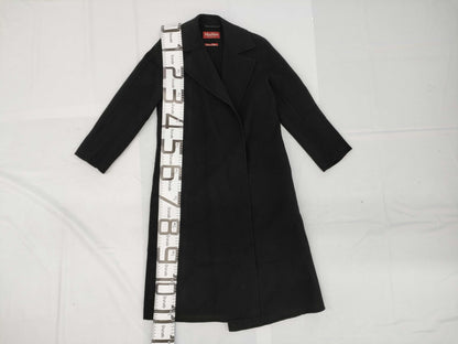MaxMara CUCITO A MANO Double-Face Belted Coat, Size 40