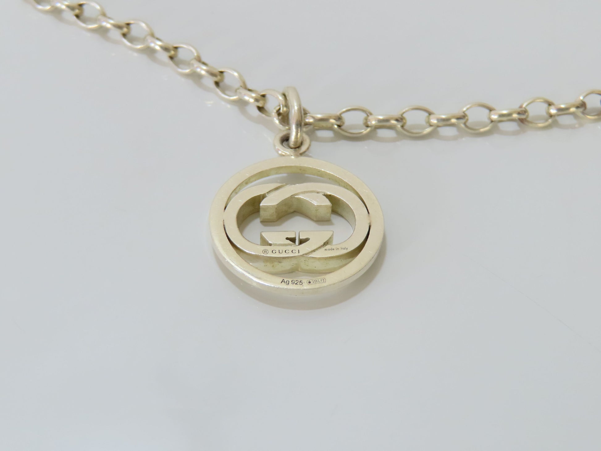 GUCCI Interlocking G 925 Necklace