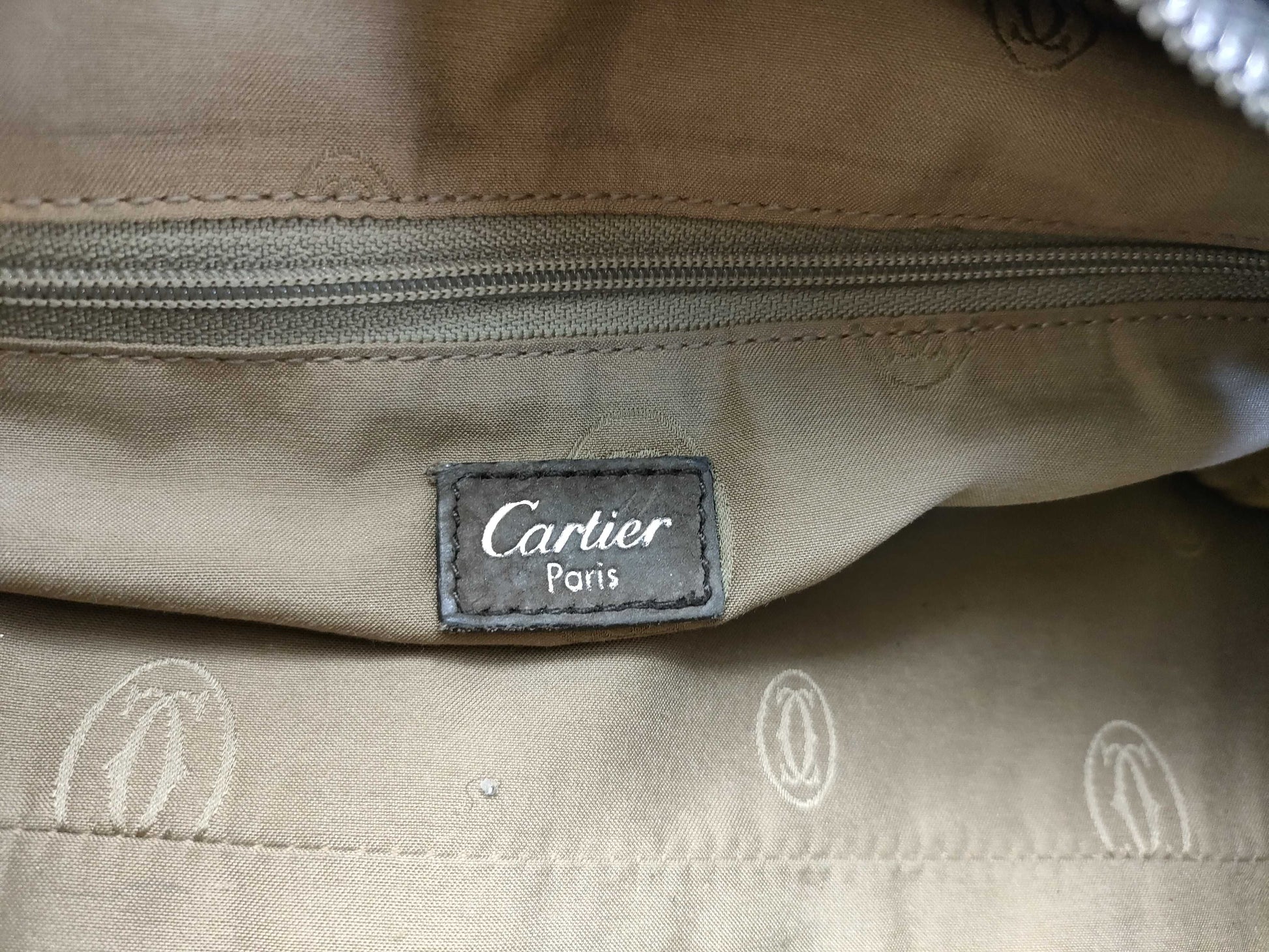 Cartier 2-way shoulder bag/handbag