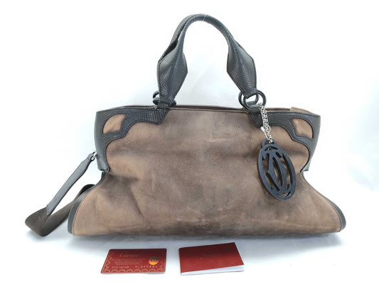 Cartier 2-way shoulder bag/handbag
