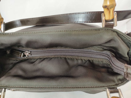 GUCCI Bamboo Gucci One-Shoulder Bag Bamboo Shoulder Bag