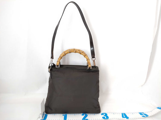 GUCCI Bamboo Gucci One-Shoulder Bag Bamboo Shoulder Bag