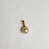 Pearl 8.3mm K18 1.1g Pendant Top 