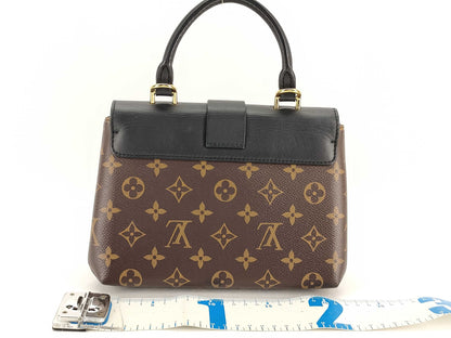 LOUIS VUITTON Rocky BB Monogram Black Shoulder Bag Handbag