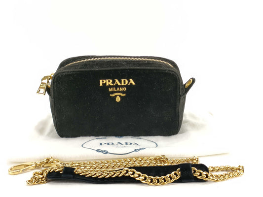 PRADA Prada Camera Bag Black Shoulder Bag