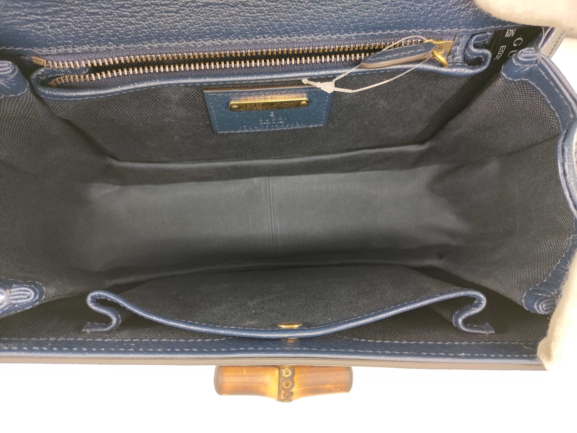 GUCCI Bamboo Gucci Hand Shoulder Bag Handbag