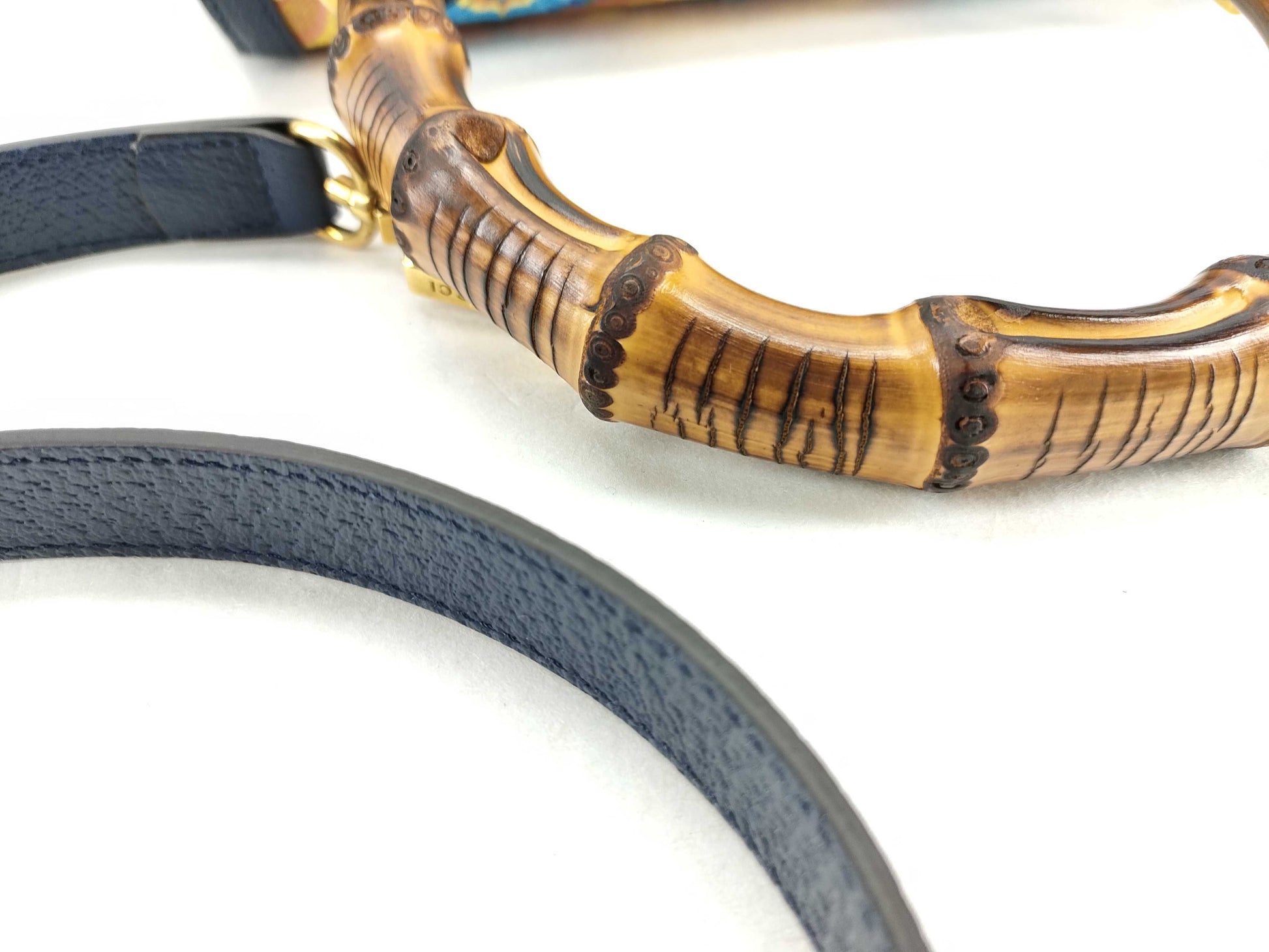 GUCCI Bamboo Gucci Hand Shoulder Bag Handbag