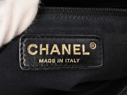 CHANEL Caviar Skin Coco Mark GST Shoulder Tote Bag
