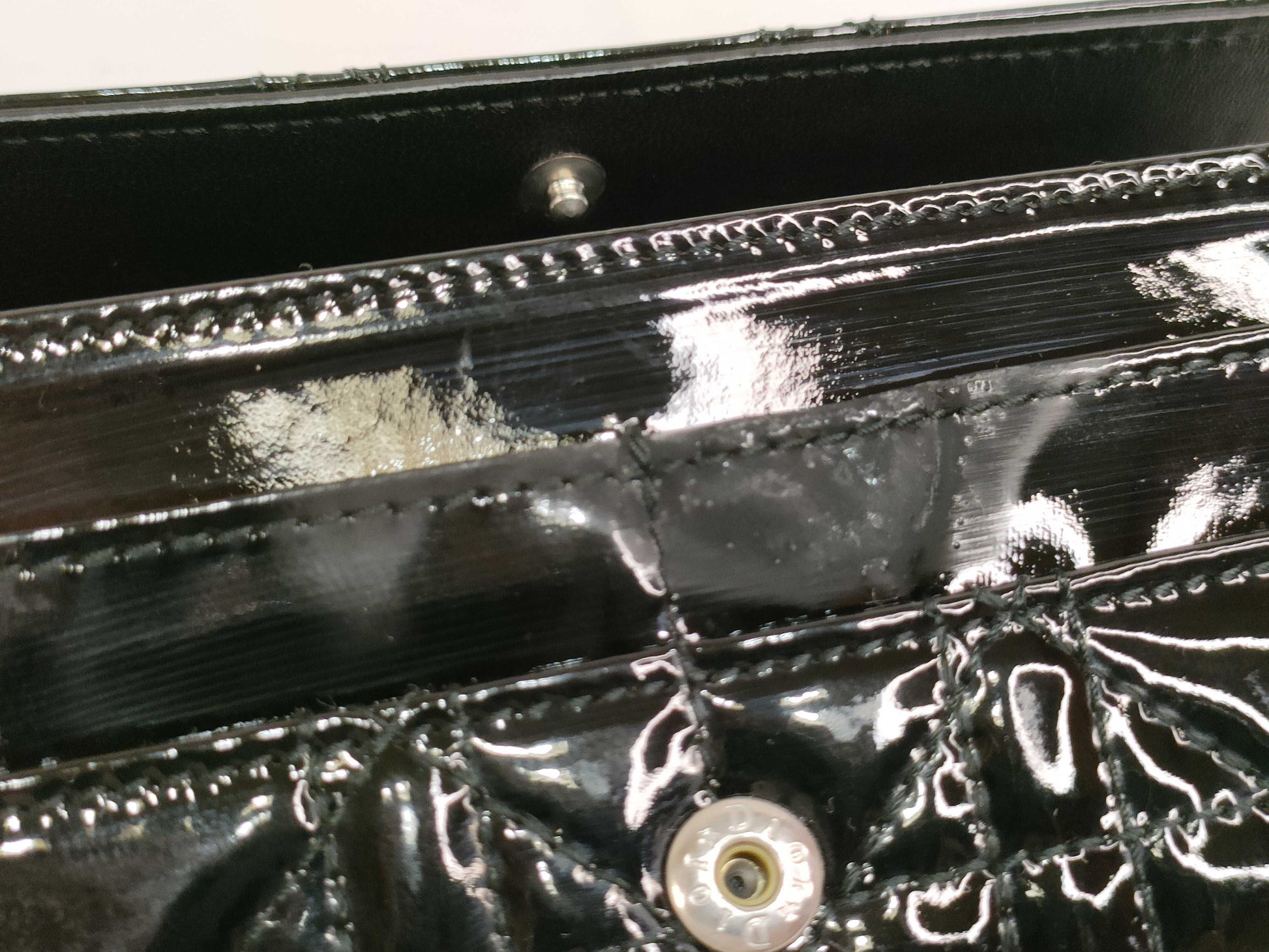 Dior DIOR Christian Dior Lady Dior Long Wallet Wallet