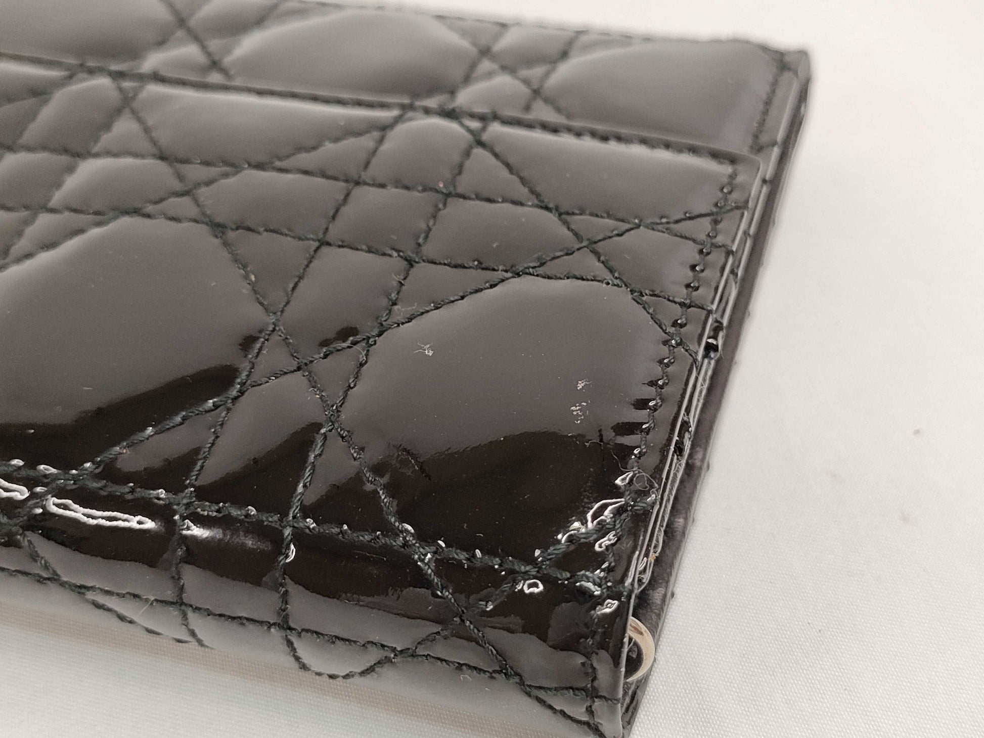 Dior DIOR Christian Dior Lady Dior Long Wallet Wallet