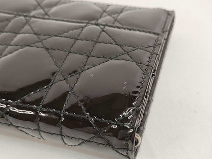 Dior DIOR Christian Dior Lady Dior Long Wallet Wallet