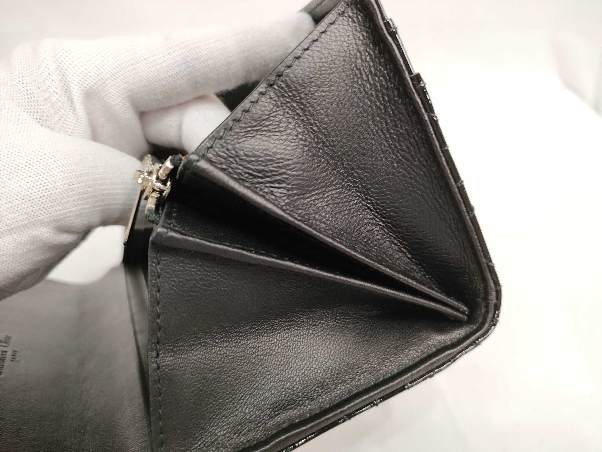 Dior DIOR Christian Dior Lady Dior Long Wallet Wallet