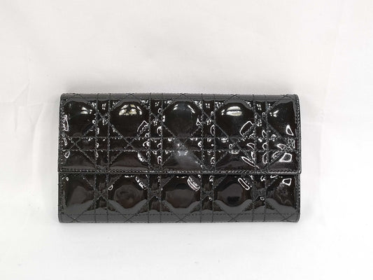Dior DIOR Christian Dior Lady Dior Long Wallet Wallet