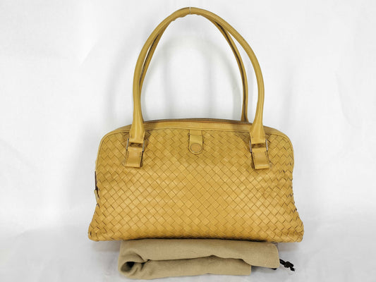 BOTTEGA VENETA Intrecciato Bottega Leather Intrecciato Handbag