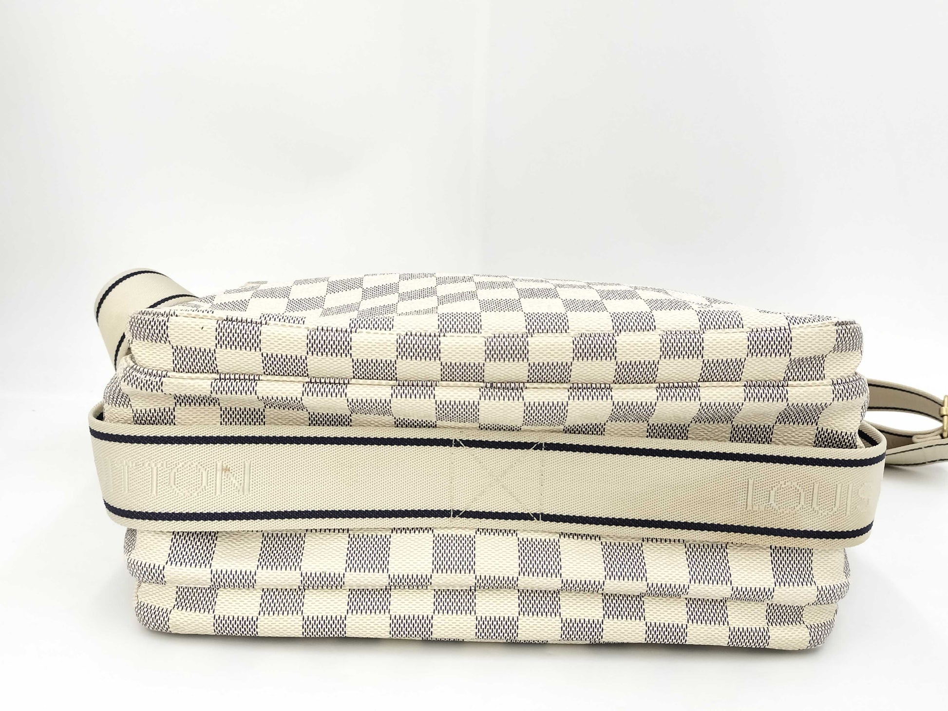 LOUIS VUITTON LV Naviglio Damier Azur N51189 Shoulder Bag