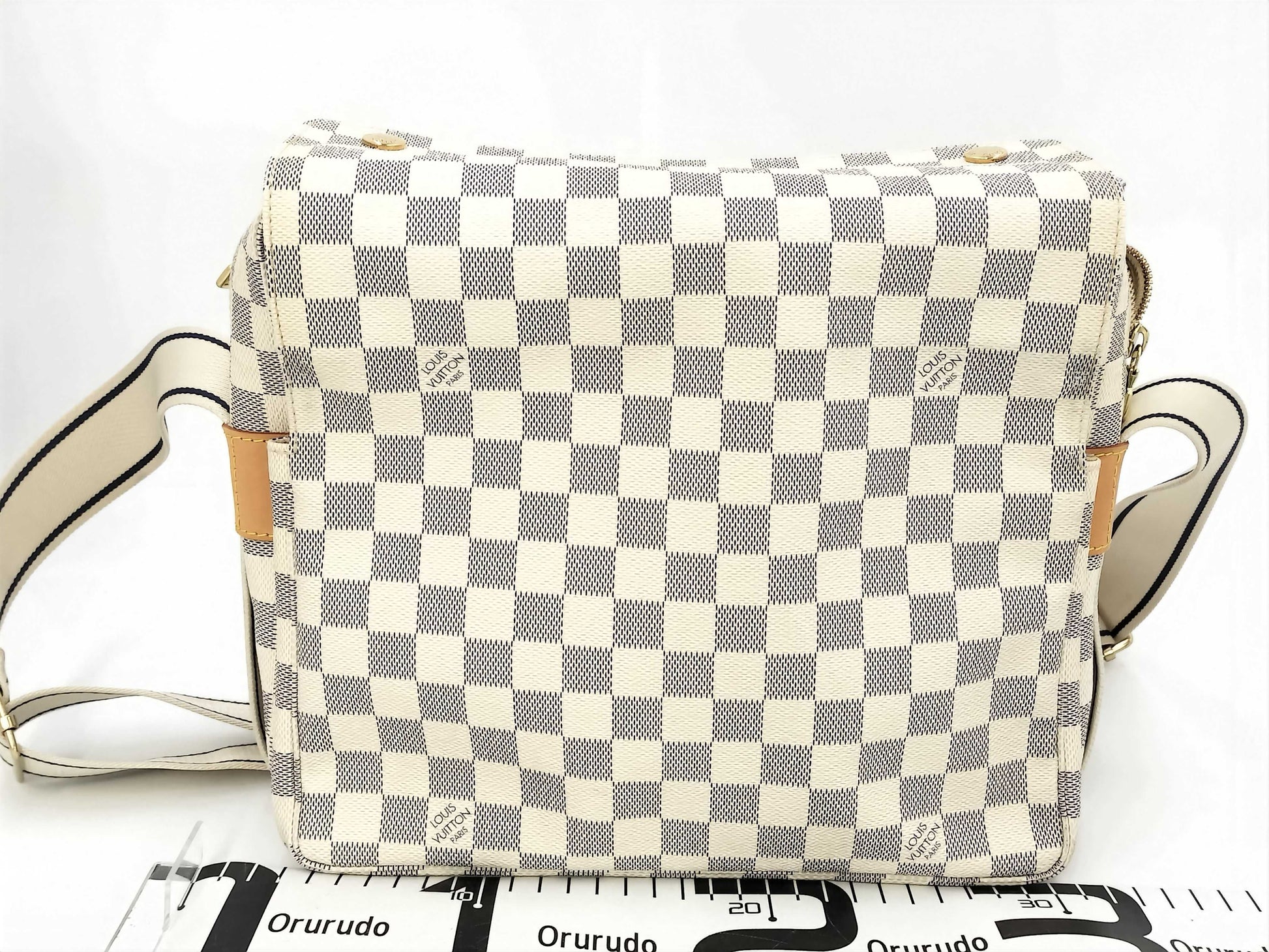 LOUIS VUITTON LV Naviglio Damier Azur N51189 Shoulder Bag