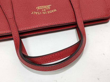 GUCCI Swing Leather Tote Bag