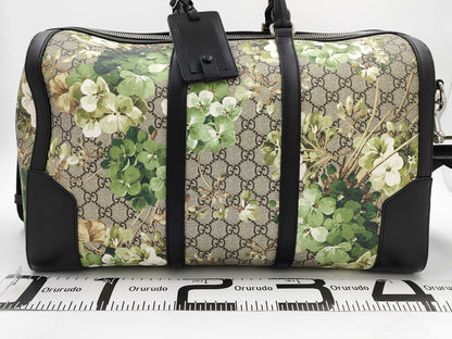 GUCCI GUCCI406380 Boston Bag Beige x Black Bag