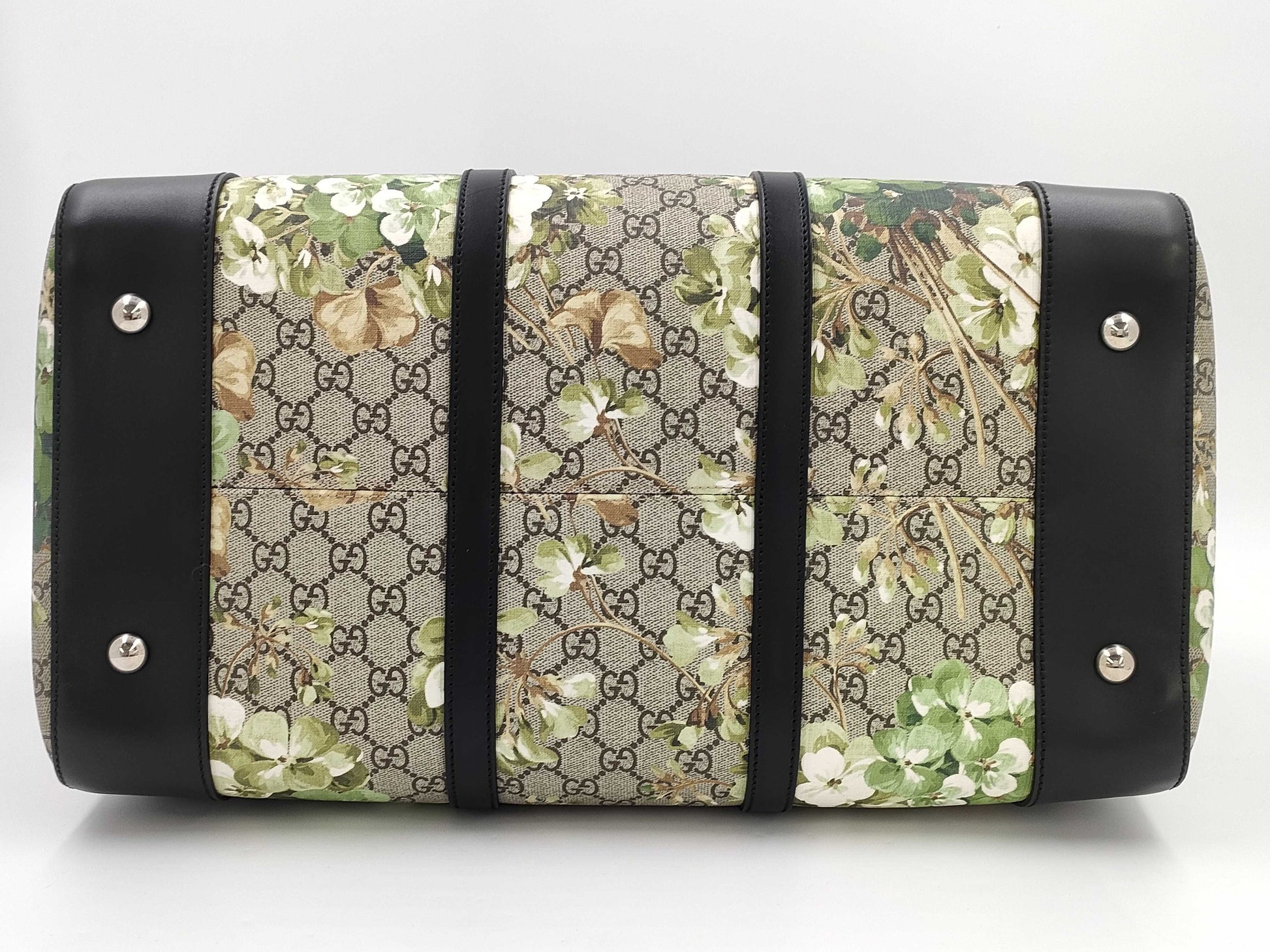 GUCCI GUCCI406380 Boston Bag Beige x Black Bag
