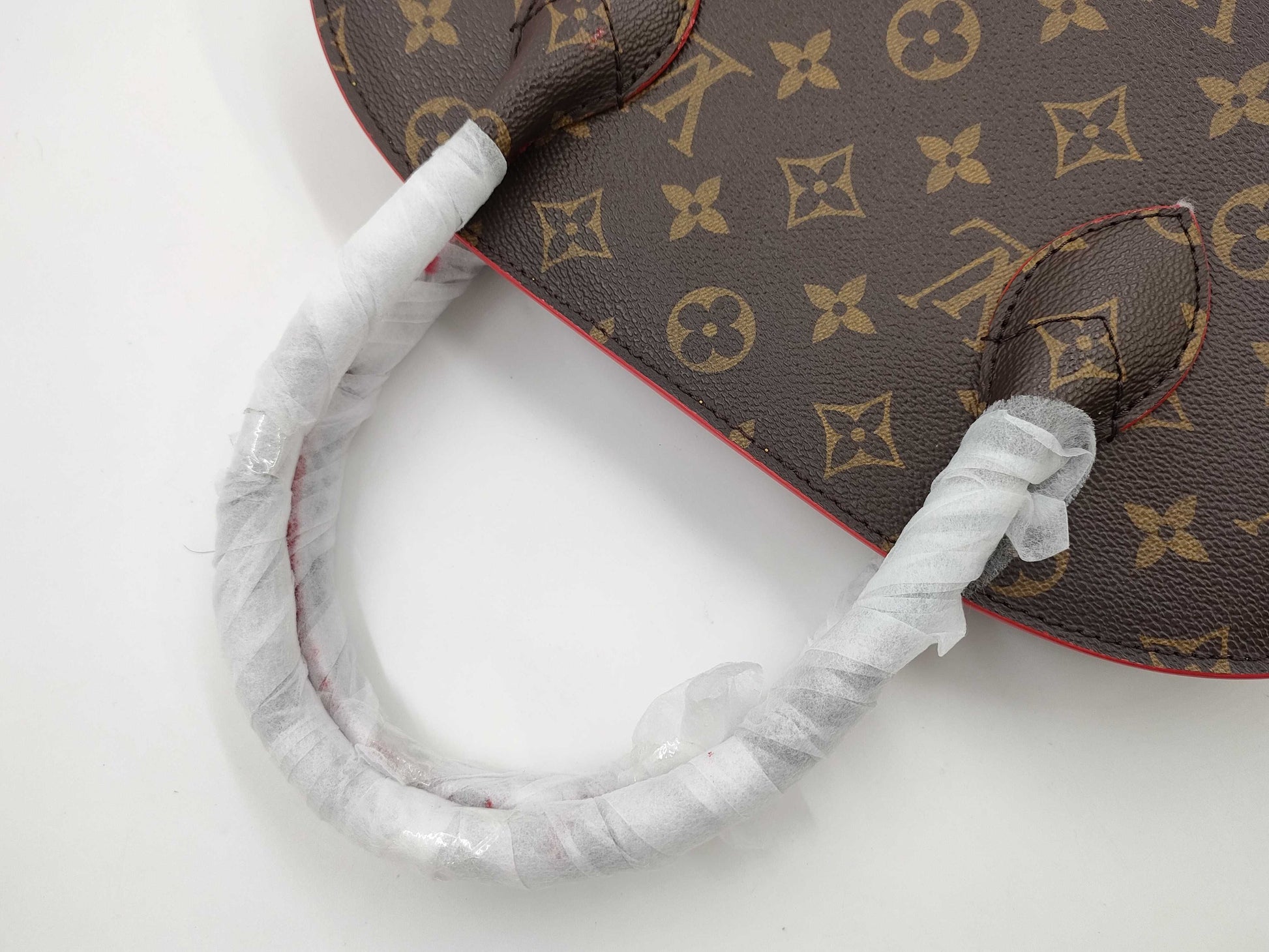 LOUIS VUITTON Monogram Iconoclast Shopping Bag, Red, DR4134, M41234, Handbag