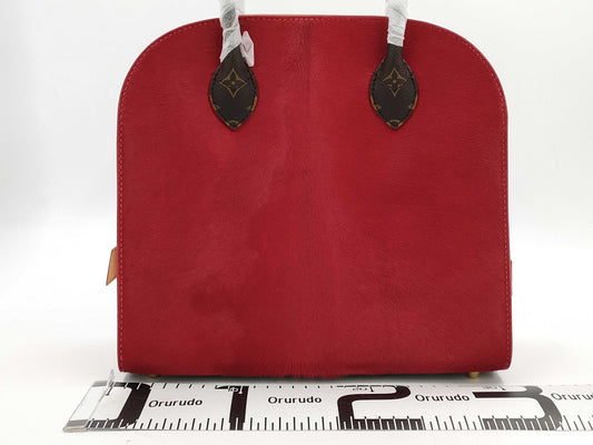LOUIS VUITTON Monogram Iconoclast Shopping Bag, Red, DR4134, M41234, Handbag