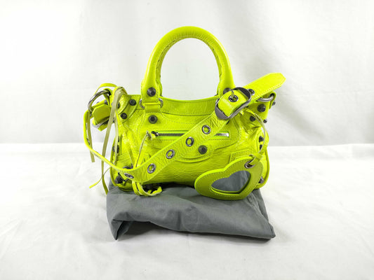 BALENCIAGA Classic Neo Cagour Mini 2-Way Handbag/Shoulder Bag