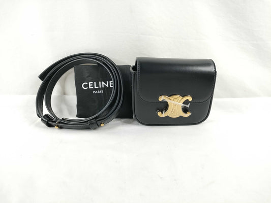 CELINE Mini Claude Triomphe Shoulder Bag