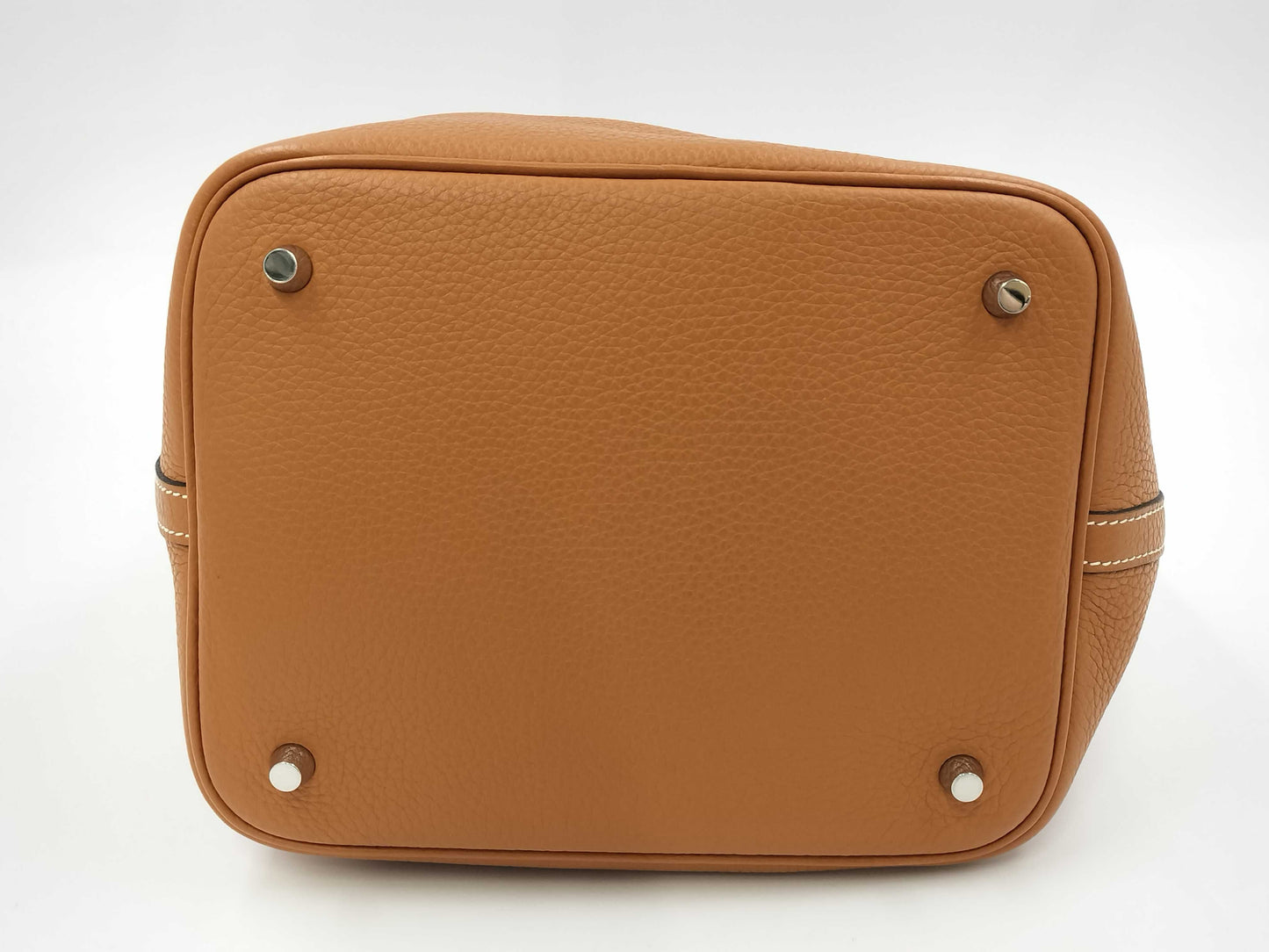 HERMES Picotin Lock Taurillon A Stamped Cadena & Key Dust Bag Handbag