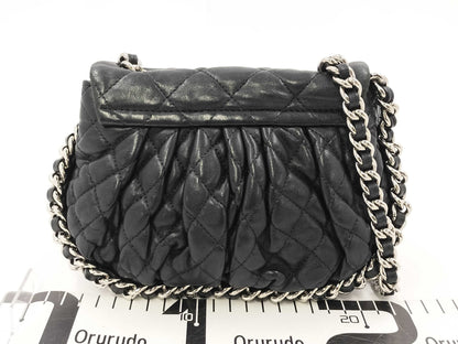 CHANEL Matelasse Lamb Shoulder Bag with Seal