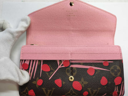 LOUIS VUITTON Monogram LV Monogram Jungle Dot Portefeuille Sarah M42576 CA1136 Wallet