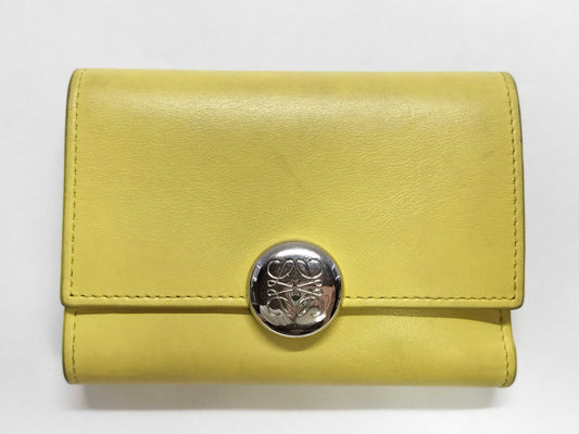 LOEWE Pebble Trifold Compact Wallet