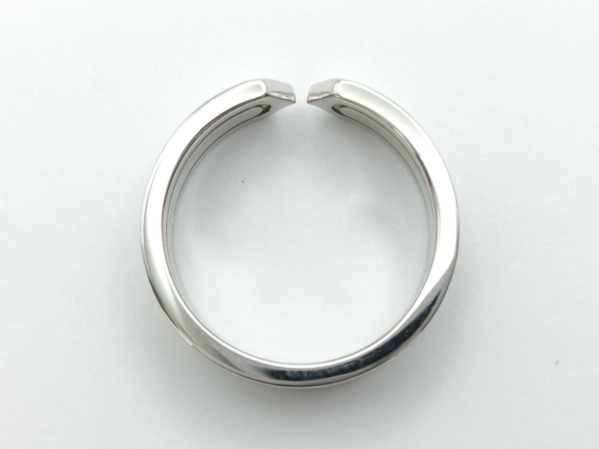 Cartier C2 #55 WG 750 7.8g Ring 