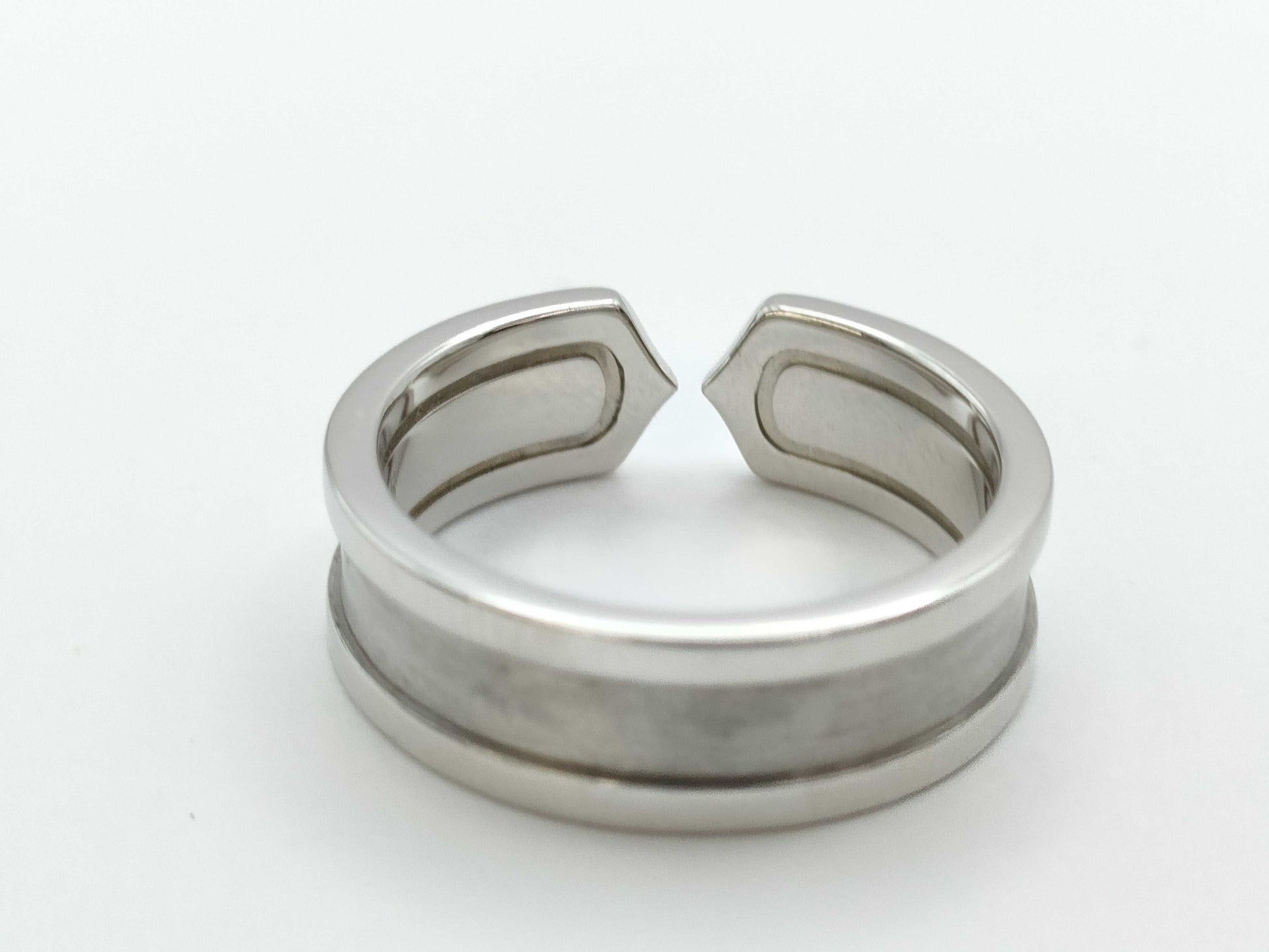 Cartier C2 #55 WG 750 7.8g Ring 